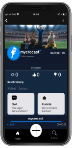 App als Sendestation