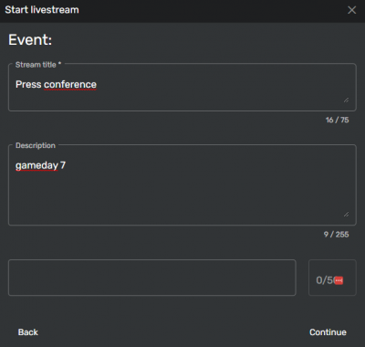 Event Mode Event Mode